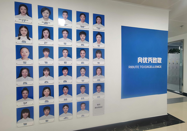 長沙公司文化墻制作,全亞克力材質工藝解決方案